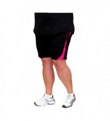 pink exercise shorts