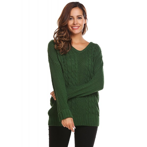 Women Casual Loose Sweater Pullover