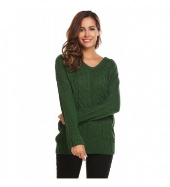 Women Casual Loose Sweater Pullover
