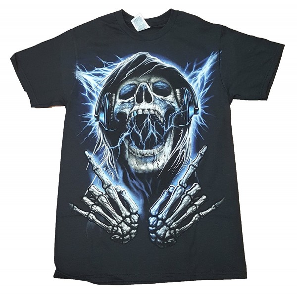 Grim Reaper Rocks Graphic T Shirt