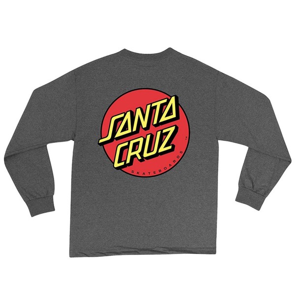 Santa Cruz Classic Long Sleeve Charcoal