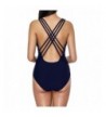 ATTRACO Bathing Strappy Cross Back Swimsuit