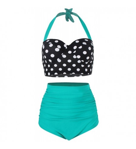 FeelinGirl Waisted Bikinis Swimsuits Swimwear