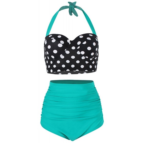 FeelinGirl Waisted Bikinis Swimsuits Swimwear