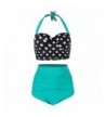 FeelinGirl Waisted Bikinis Swimsuits Swimwear