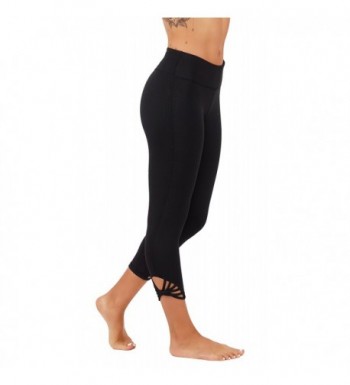 5StarsLine Leggings Workout Detailing 5S566 Black