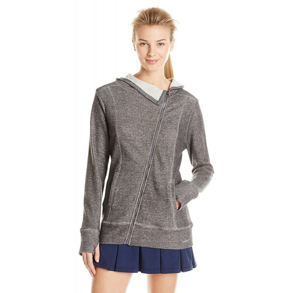 HEAD Womens Asymmetric Charcoal Heather