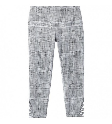 prAna Capri White Print Large