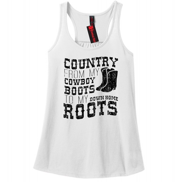 Comical Shirt Ladies Country Cowboy
