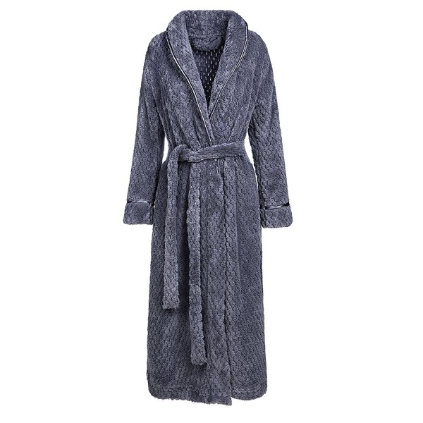 Artfasion Womens Thick Fleece Bathrobe