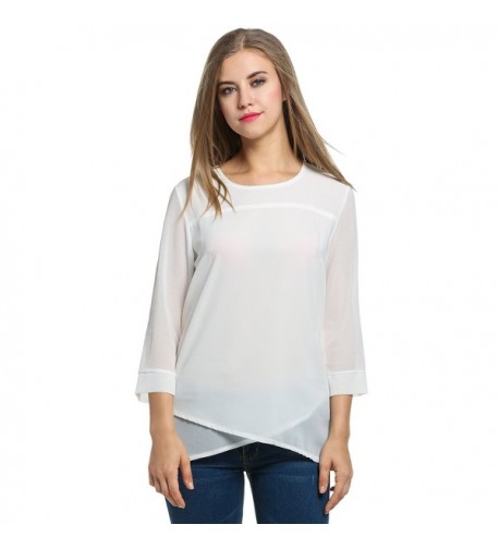 Zeagoo Women Casual Sleeve Blouse