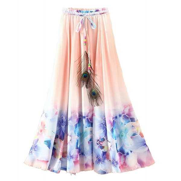 OUYE Womens colorful Floral Summer