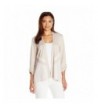 Alfred Dunner Womens Striped Cardigan