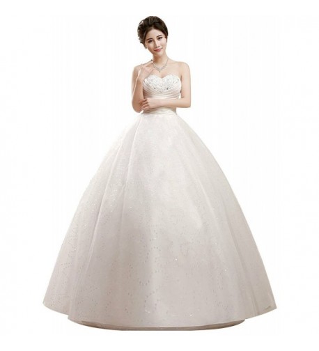 Eyekepper Strapless Ruched Length Wedding