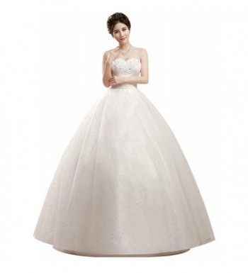 Eyekepper Strapless Ruched Length Wedding