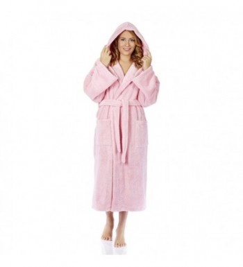 Arus Womens Hooded Bathrobe Turkish