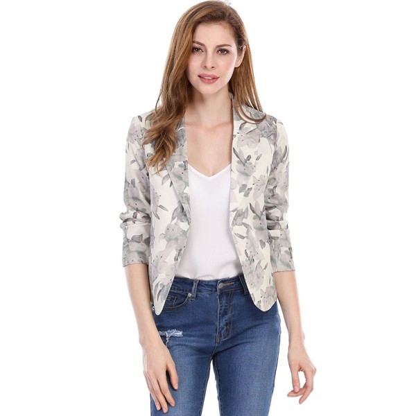 Allegra Womens Contrast Lining Floral
