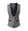 Vocni V Neck Business Bottoned Waistcoat