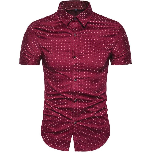 MUSE FATH Printed Shirt 100 Shirt Wine