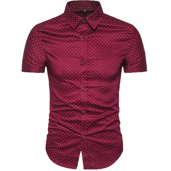 MUSE FATH Printed Shirt 100 Shirt Wine