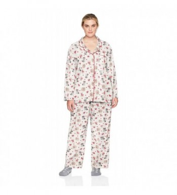 Karen Neuburger Womens Pajamas Cream