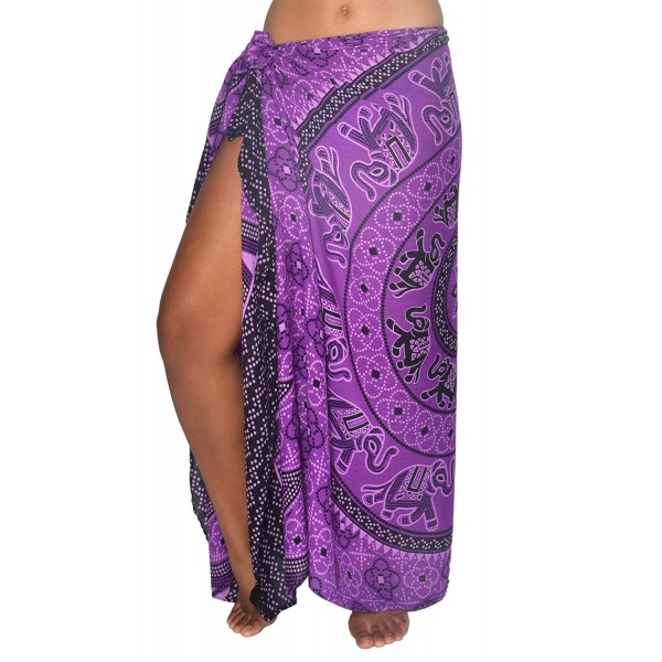 Elephant Mandala BeachWrap Swimsuit Coverup