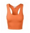 Basic Cotton Racerback Orange Large