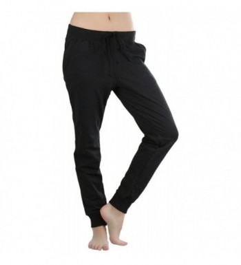 Ambinace Womens Solid French Jogger