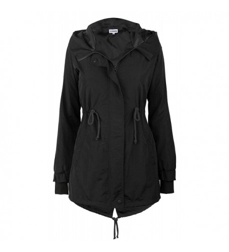 iLoveSIA Womens Military Trench Jacket