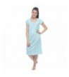 Casual Nights Cap Embroidered Nightgown