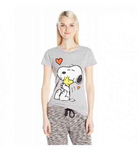 Peanuts Juniors Valentine Shirt Heather