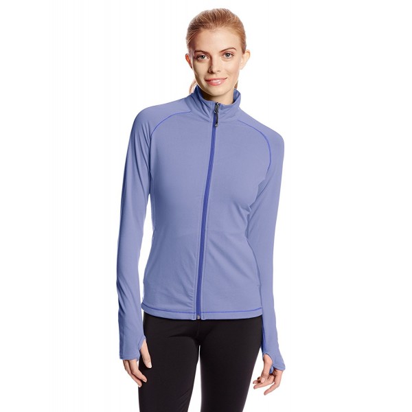 Women's Day to Day Front-Zip Jacket - Deep Periwinkle - CT11MPA0HNT