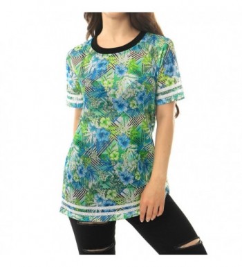 Allegra Floral Sleeves Striped Shirts