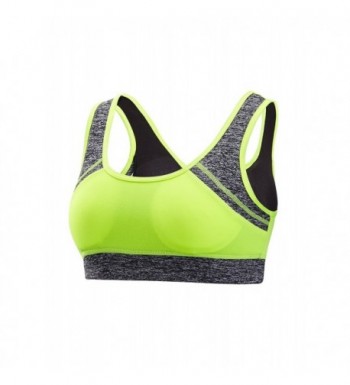 Sports Bras For Women- Girls Racerback Padded Printed Running Bra ...