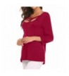 Sherosa Casual Sleeve T Shirt Neckline