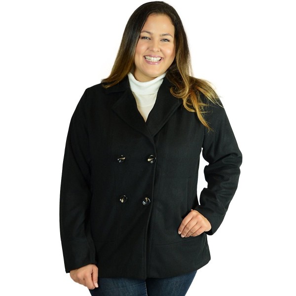 Ohconcept Collection Double Breasted Peacoat