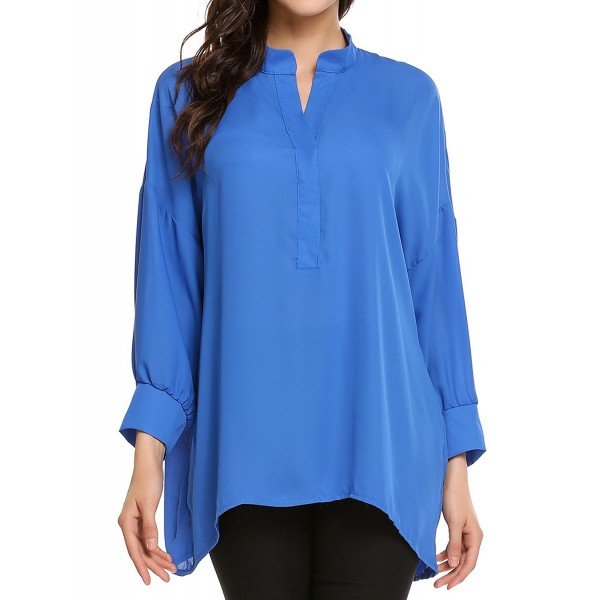 Womens Casual Chiffon Blouses XX Large