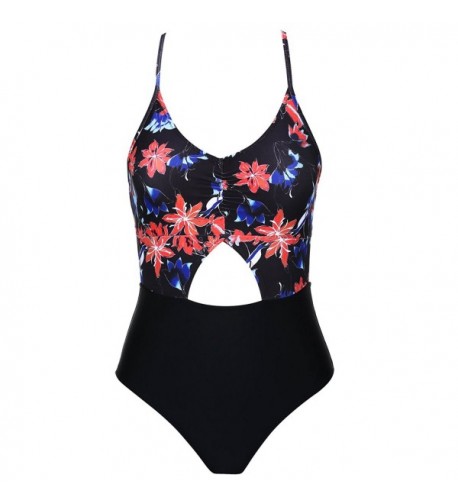 stripsky Floral Print Swimsuit Bathing