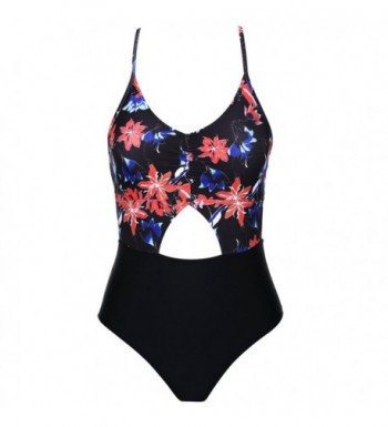 stripsky Floral Print Swimsuit Bathing