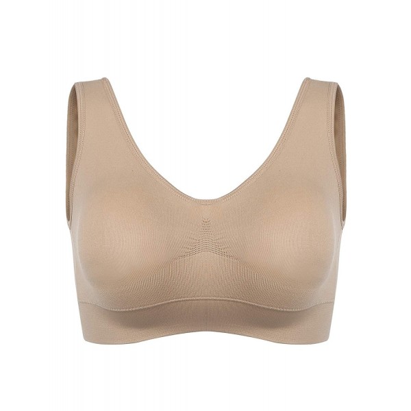 Grabsa Womens Padded Freedom Seamless
