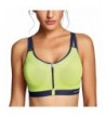 Meliwoo Womens Double Underwire Chartreuse