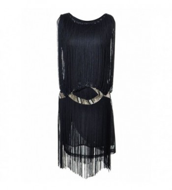 Anna Kaci Womens Fringe Flapper Cocktail