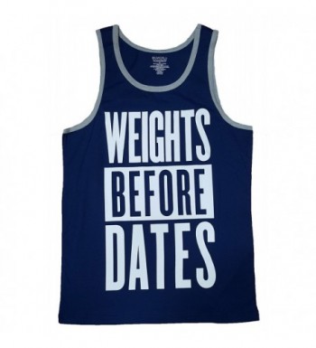 Weights Before Dates Graphic Tank
