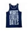 Weights Before Dates Graphic Tank