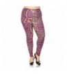 Womens Plus Legging Floral Print