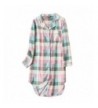 Asherbaby Classic Sleepshirt Button up Sleepwear