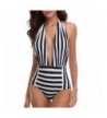 Holipick Strappy Monokini Backless Swimsuit