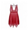 ADORNEVE Irregular Sleepwear Halter Nightgown