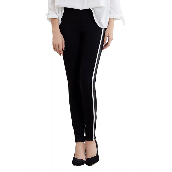 Sunview Casual Contrast Stripe Leggings