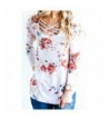 Artfish Crisscross Floral Sleeve T Shirts